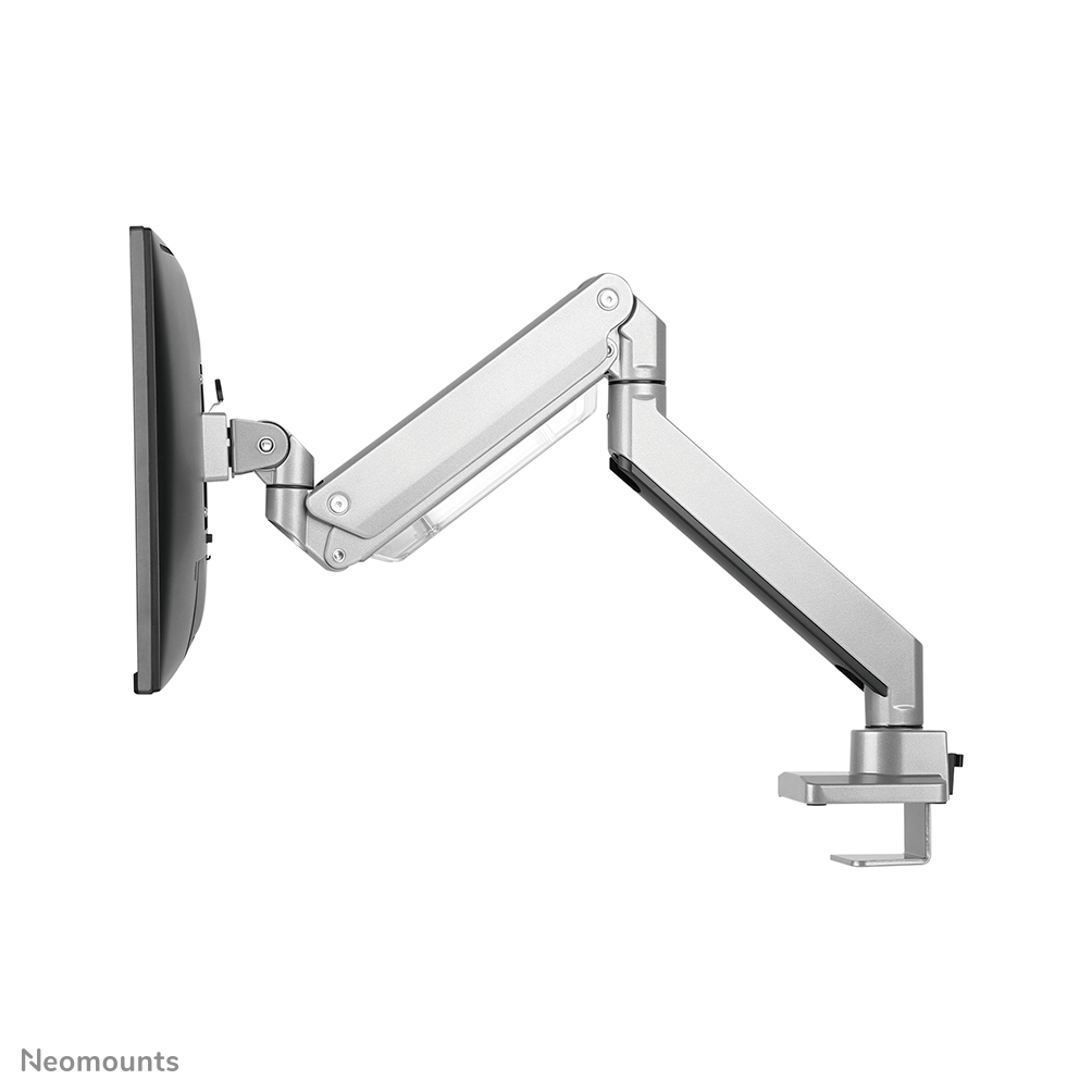 Neomounts NM-D775SILVERPLUS Monitorarm 10-49" - Gasfeder - Topfix - 180°-Stopp